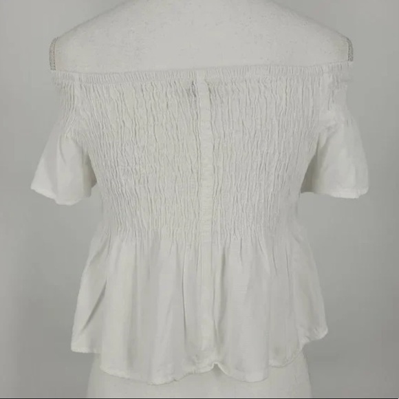 (4 for $20) Style Envy Off the Shoulder Crop Top - Picture 3 of 3